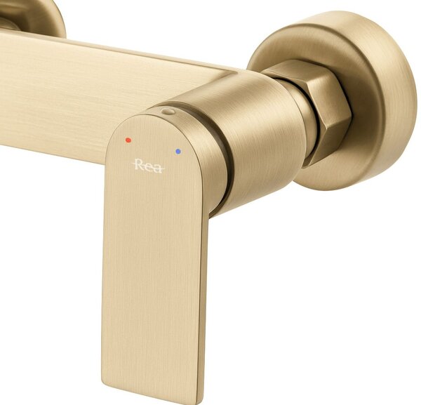 Koupelnová baterie REA STORM - Brush Gold