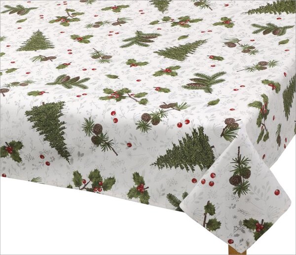 BELLATEX Ubrus VÁNOCE vánoční jehličí 60x60 cm