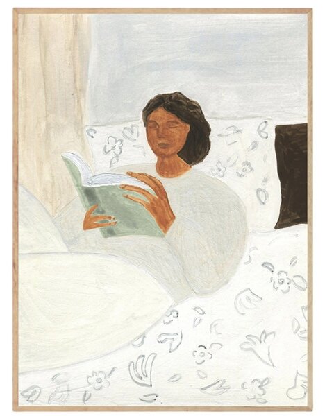The Poster Club Autorský plakát Morning Read by Isabelle Vandeplassche - 50 x 70 cm TPC122