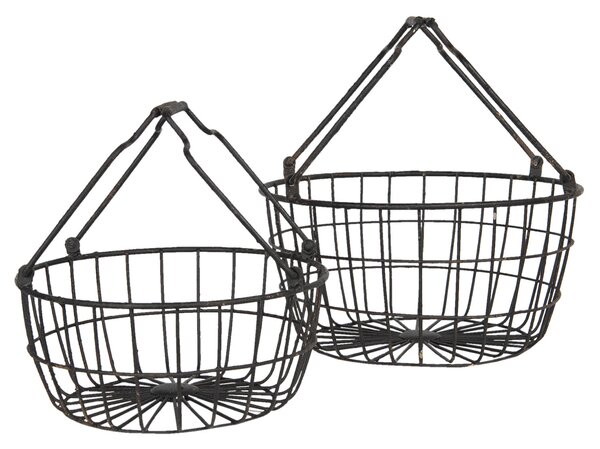 Kovový košík - 25 cm