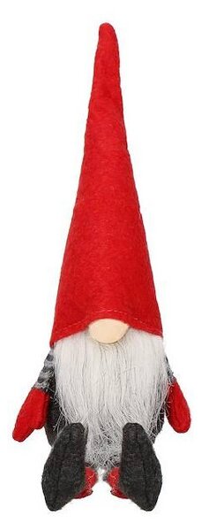 Skřítek GNOM v pruhovaném obleku 38 cm