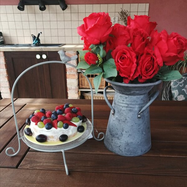 Kovový džbán "uhlák" - 23 cm