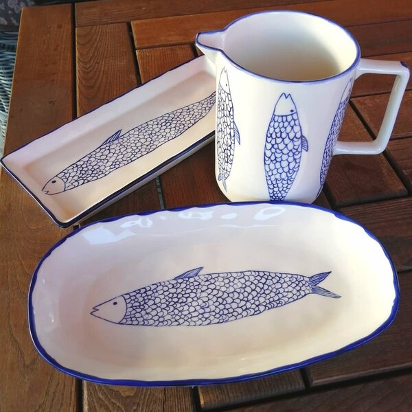 Keramická mísa "Rybka" - 30 cm
