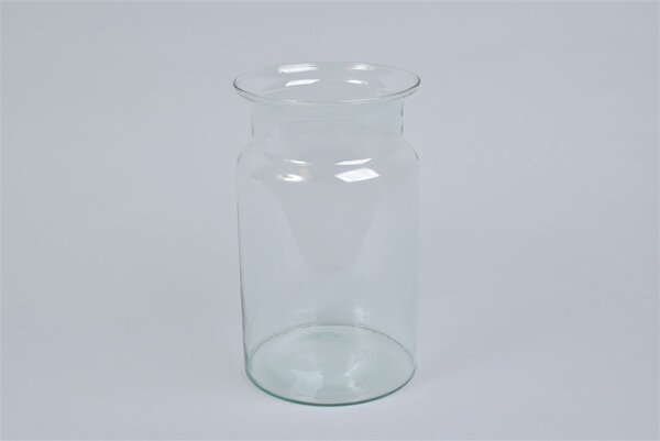 Skleněná váza DIGITALIS se zúženým otvorem - výška 35 cm, průměr 19 cm