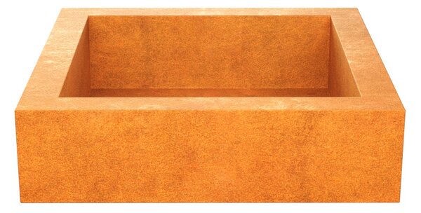 Zahradní ohniště Corten HOGAR 1 100x100x30 cm