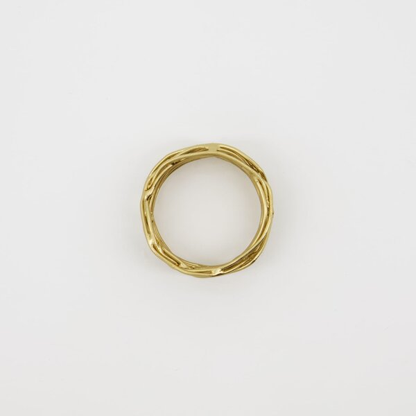 Kroužky na ubrousky Ring Golden – set 4 ks