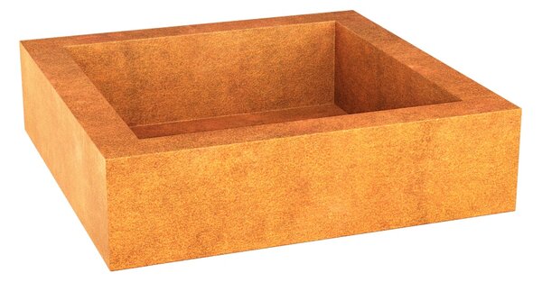 Zahradní ohniště Corten HOGAR 1 100x100x30 cm