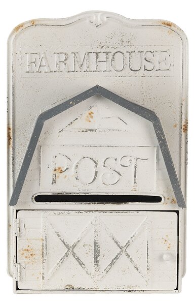 Kovová poštovní schránka "Farmhouse" - 39 cm