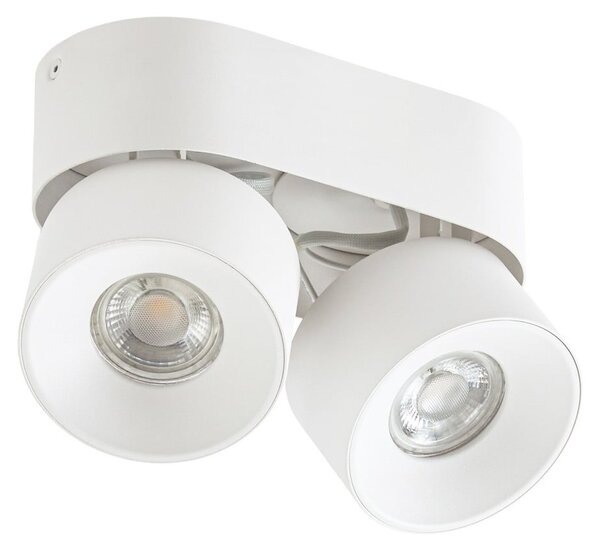 Stropní Lampa PRIOS, Rotari basic, stmívatelné, Bílá, Obývací pokoj, Kov, Moderní