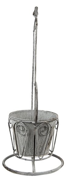 Kovový květináč "Konvička" - 49 cm (Zašleme prostřednictvím PPL)