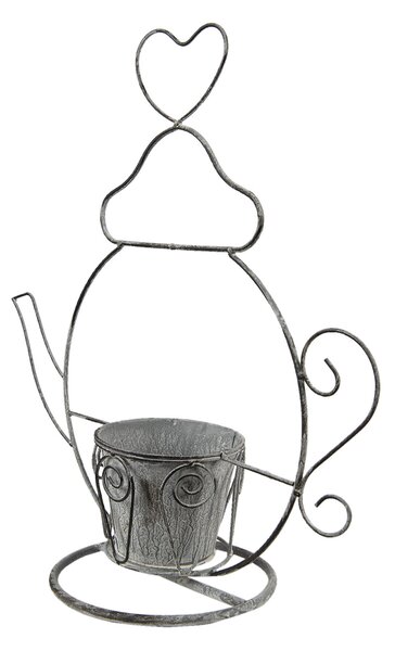 Kovový květináč "Konvička" - 48 cm (Zašleme prostřednictvím PPL)