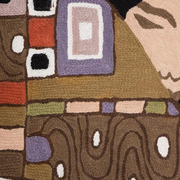Povlak ART WOOL klimt béžová 45 x 45 cm