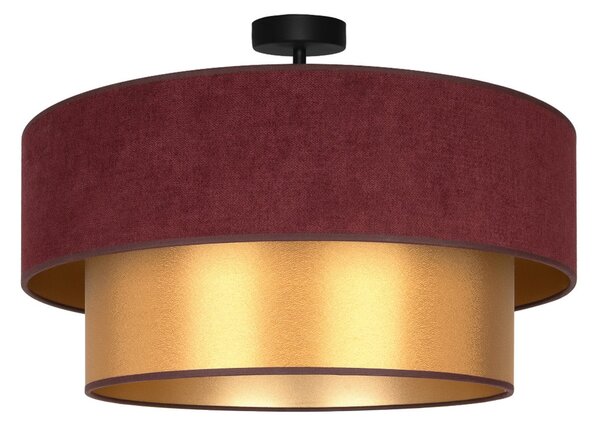 Stropní Lampa Duolla, Dorina, Červená, Kuchyně, Tkanina / Textil, Young lifestyle