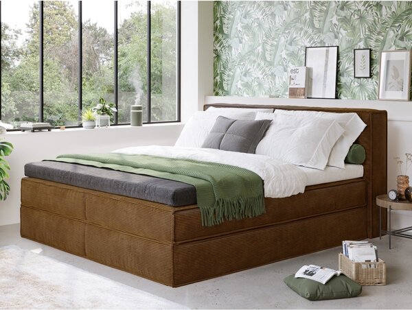 Čalouněná postel boxspring MILANO plocha spaní 160x200
