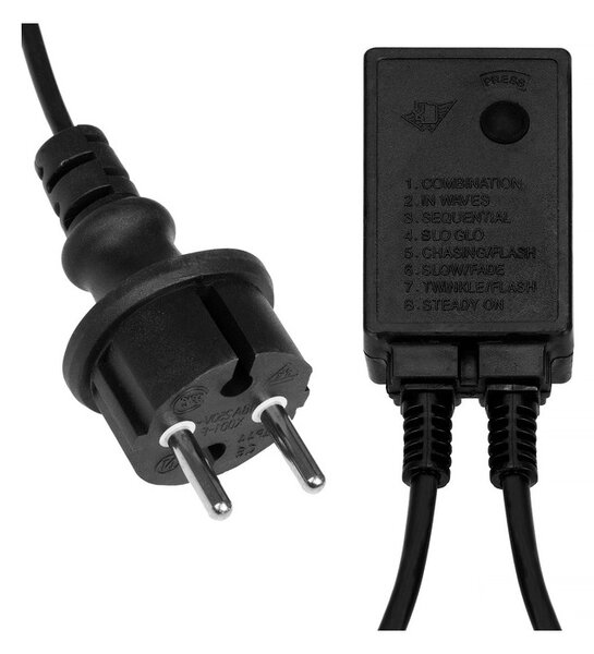 LED světelná hadice - 21,5m, 480LED, 8 funkcí, IP44, multicolor