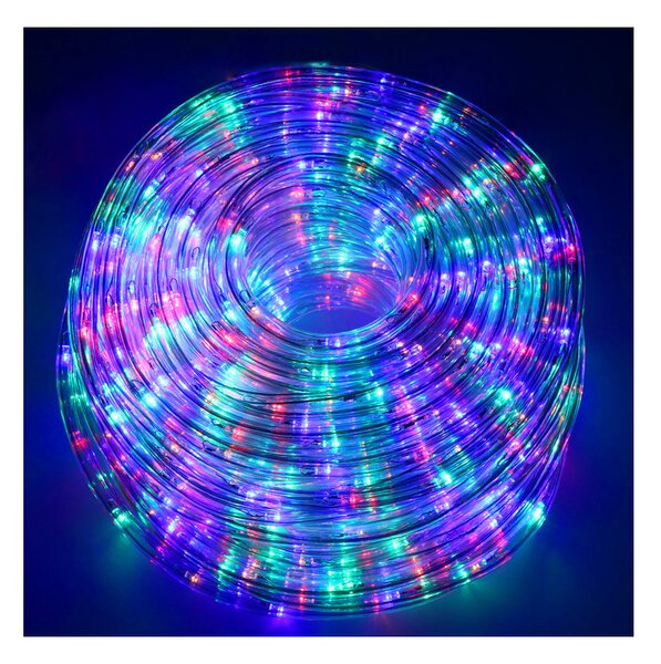 LED světelná hadice - 21,5m, 480LED, 8 funkcí, IP44, multicolor