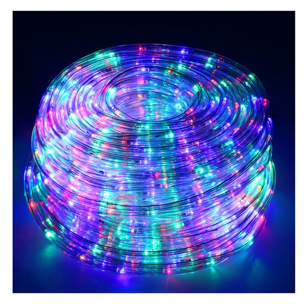 LED světelná hadice - 21,5m, 480LED, 8 funkcí, IP44, multicolor