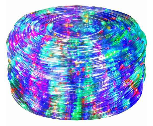 LED světelná hadice - 21,5m, 480LED, 8 funkcí, IP44, multicolor