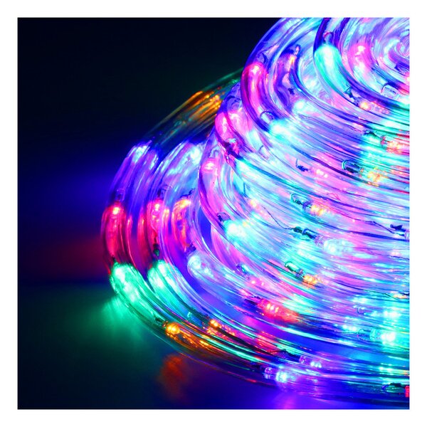 LED světelná hadice - 21,5m, 480LED, 8 funkcí, IP44, multicolor