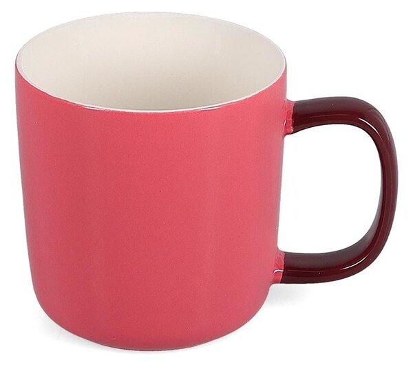 Růžový hrnek z kostního porcelánu 370 ml Mae – ONA
