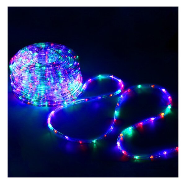 LED světelná hadice - 21,5m, 480LED, 8 funkcí, IP44, multicolor