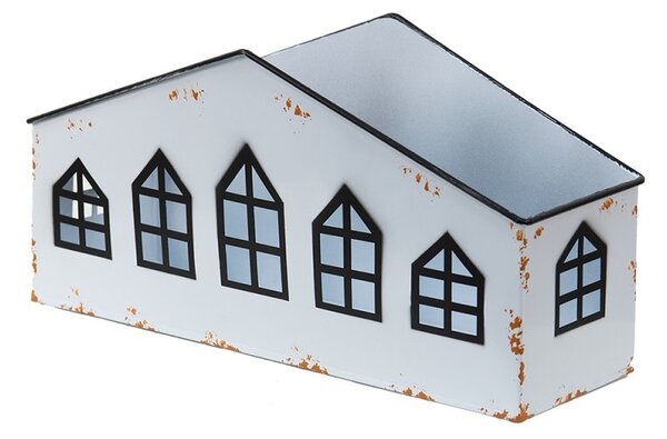 Svícen na čajové svíčky "Domek" - 36 cm