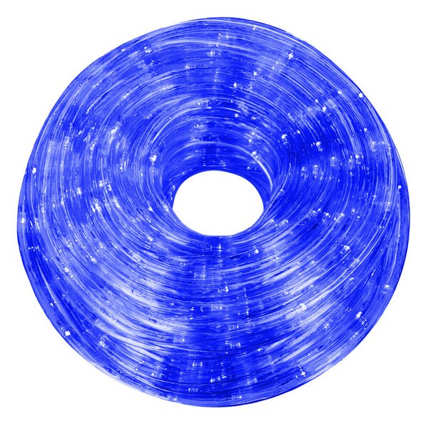 LED světelná hadice - 10m, 240LED, 8 funkcí, IP44, modrá