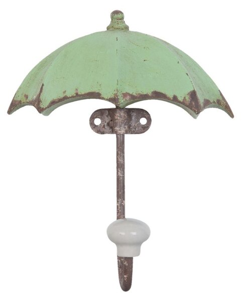 Kovový háček "Deštník" - 15 cm