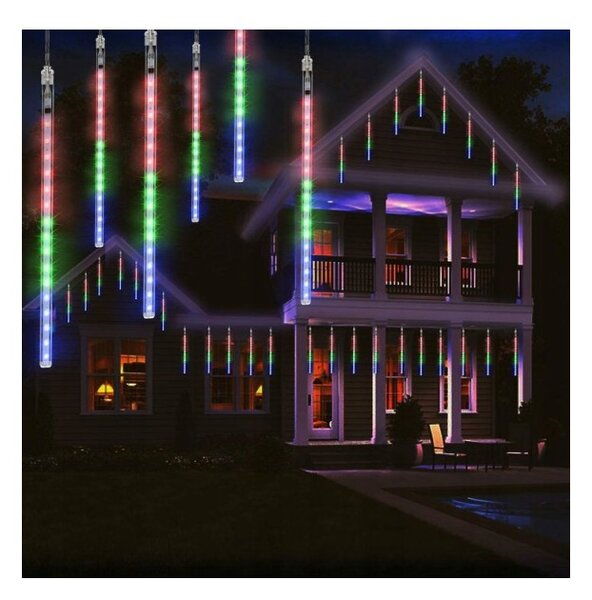 LED rampouchy 8ks - 3m, 144LED, IP44, multicolor