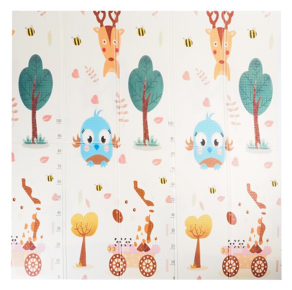 Aga4Kids Dětská skládací pěnová podložka 200x180 cm DS3010