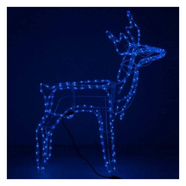LED Sob - 90cm, 216LED, IP44, modrá