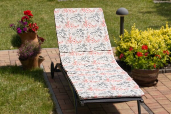 Bellatex s.r.o. Polstr na plážové lehátko - potah na zip - 60x180 cm - Ptáček