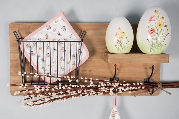 Keramické dekorační vajíčko - 14 cm