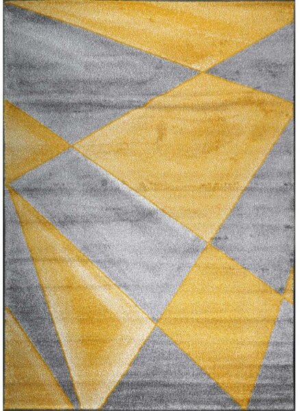 Vopi | Kusový koberec Calderon 1130A žlutý - 60 x 110 cm
