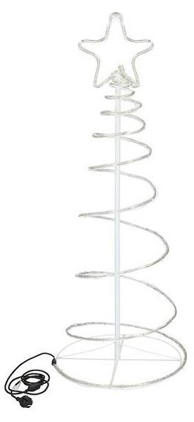 LED Vánoční stromek - 135cm, 192LED, IP44, multicolor