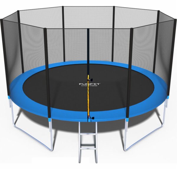 Zahradní trampolína Funfit s venkovní síťovinou 13FT 404 cm