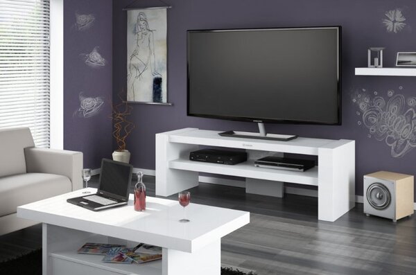 Televizní stolek DURANGO 2 WHITE +