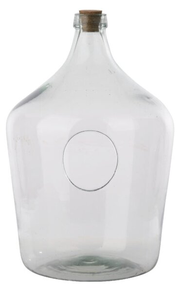 Skleněné terárium demižon otevřený z recyklovaného skla, 10l