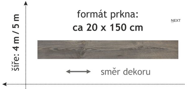 BEAULIE VINYL A1 LONG LIFE TEX Fortex 2944 - 500 cm