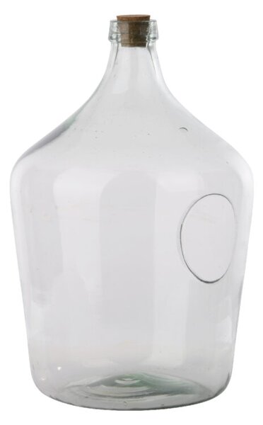 Skleněné terárium demižon otevřený z recyklovaného skla, 10l