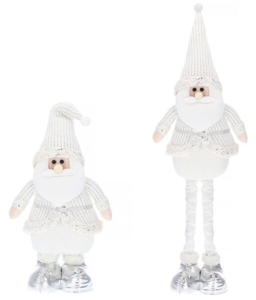 Santa Claus ve svetru, nastavitelný 62-90 cm