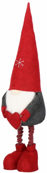 Skřítek GNOM se srdcem, nastavitelný 75-120 cm