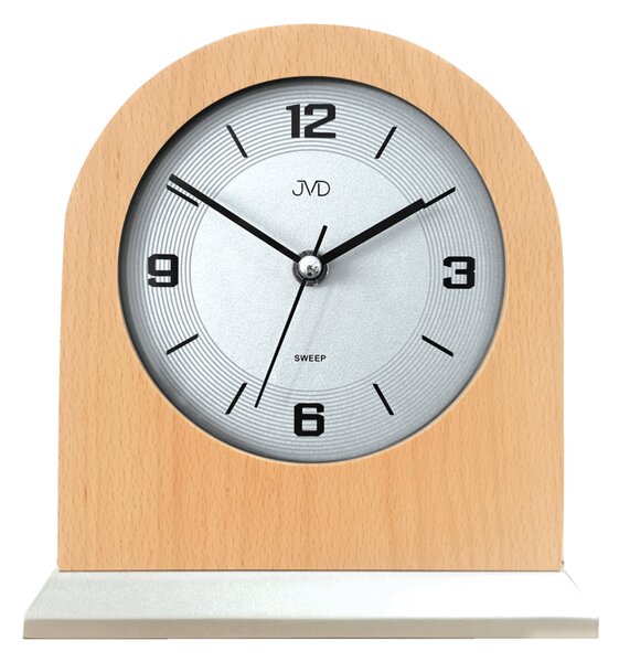 JVD Dřevěné tiché stolní retro hodiny JVD HS24012/68