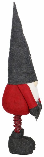 Skřítek GNOM se srdcem v dlaních, nastavitelný 80-125 cm