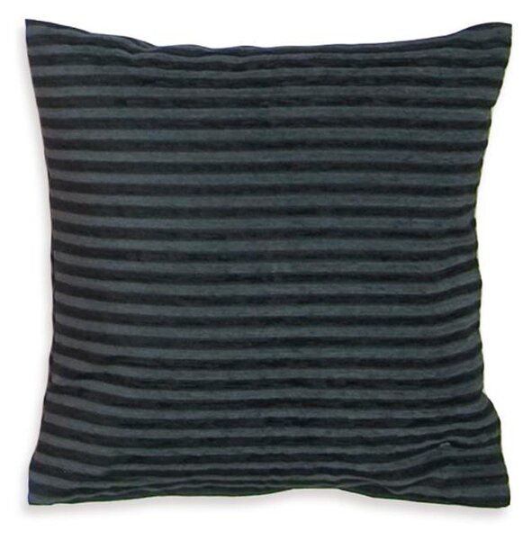 Povlak SOFA pruhy černá 45 x 45 cm