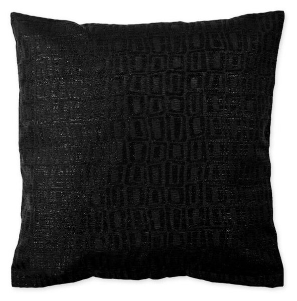 Povlak SOFA obdélníčky černá 45 x 45 cm