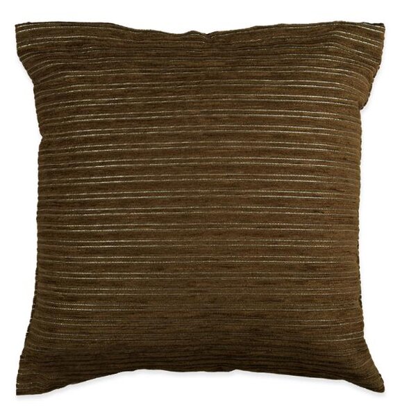 Povlak SOFA proužky čokoládová 45 x 45 cm
