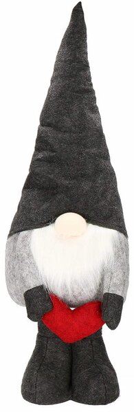 Skřítek GNOM se srdcem, nasatvitelný 63-93 cm
