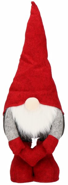Skřítek GNOM s červenou čepicí, nastavitelný 61-91 cm