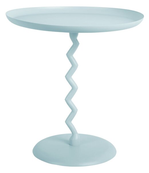 Kovový kulatý odkládací stolek ø 40 cm Zig Zag – Leitmotiv